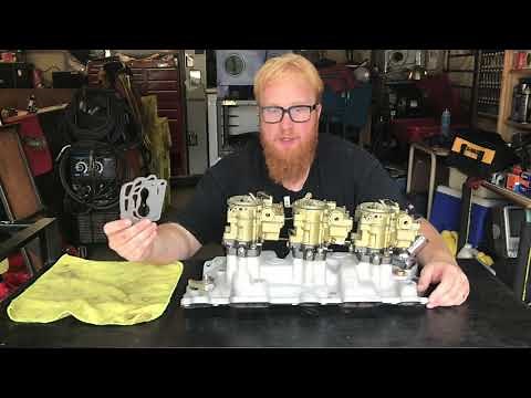 Reconditioning Tri Power for Small Block Chevy (SBC) on Roy Marko's Garage