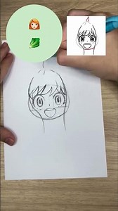 Easy drawings 👩🏻‍🦰🥬