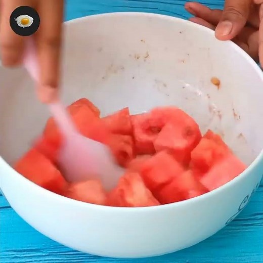 Watermelon chaat | তরমুজ মাখা | Bangladeshi watermelon recipe😊