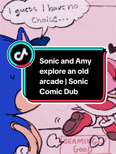 Sonic and Amy explore an old arcade | Sonic Comic Dub | Coco Comic | Comic by seaminglygood #sonic #sonicthehedgehog #shadow #sonamy #comicdub