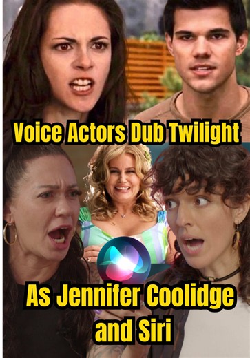 Twilight parody: Bella as Jennifer Coolidge, Jacob as Siri scene