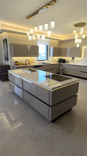 70 reactions | ✨ Luxury Kitchen Decoration – Where Function Meets...