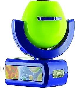 Projectables Six Image LED Plug-In Night Light, Light Sensing, Auto On/Off, Projects Solar System, Earth, Moon, Safari, Aquarium, and Coral Reef on Ceiling, Wall, or Floor 13347