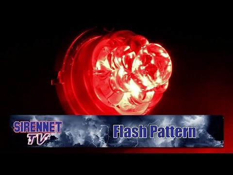 Flash Pattern: Whelen Vertex 360 LED Hide-A-Way Light