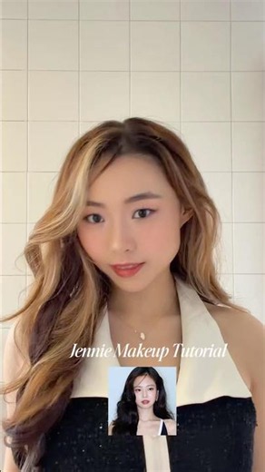 Jennie’s Chanel Fashion Show Makeup Tutorial #makeup #makeuptutorial #makeuptransformation #jennie