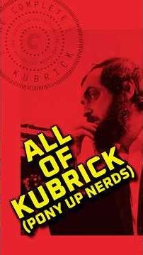 All of Kubrick is Coming #stanleykubrick #criterion #bluray