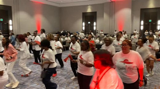 Where dem Red Fans at!! And 5678 Line Dance Ladies First 2025 was amazing! To every lady that attended and vibed with me this weekend, thank you so much. I needed this just as much as I hope you did. I hope I gave you a weekend full of rest, fun, happiness, joy, and love. 💛 I truly look forward to the next one… and if you missed this one? Giiirl… don’t miss the next! | And 5678 Line Dance