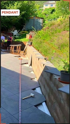 Tuto - Pose d'une terrasse en carrelage sur plots