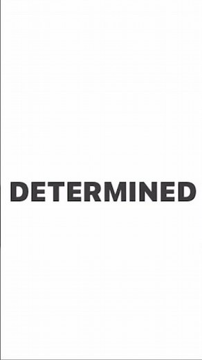 How to Pronounce Determined