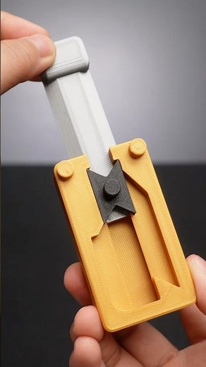 3D Printed Dual State Latch #3dprinting