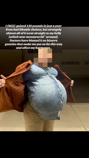 Bizarre Weight Gain Journey: My 130lb Transformation