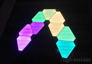 Review: Nanoleaf's Rhythm Edition Light Panels top HomeKit-enabled wall lights | AppleInsider