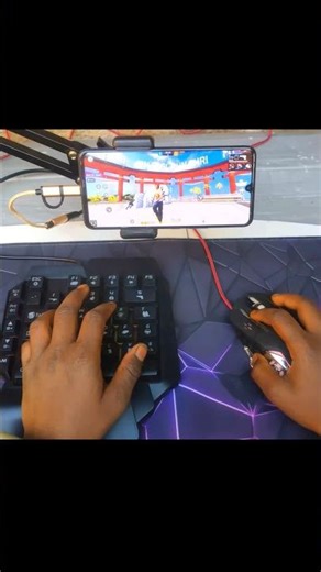 Free Fire Gaming keyboard mouse🖱️⌨️📲 Gameplay #mixpro #geekgamer #shorts #shortsviral
