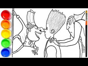 How to draw Hotel Transylvania Characters | Hotel Transylvania