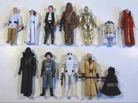 SMU Toys Vintage 1977-1985 Star Wars Figure Collection
