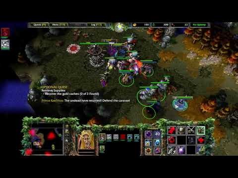 Warcraft III HD TFT Night Elf Campaign Shards of the Alliance Mission 5