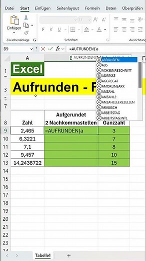 Rounding in Excel to a whole number or to 2 decimal places 🔢 - rounding made easy