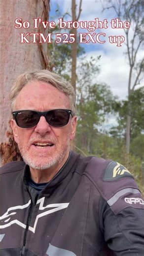 KTM 525 EXC OFF ROAD AT LAST