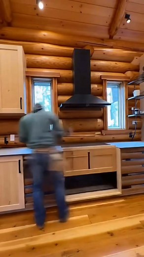 This Wooden Cabin Interior Is Next-Level! | Rural home life