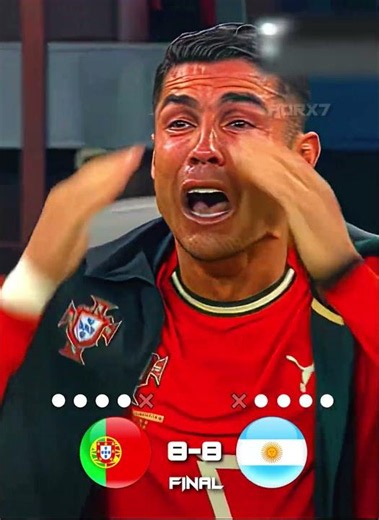 🇵🇹 PORTUGAL vs 🇦🇷 ARGENTINA 🔥 Penalty Shootout | Ronaldo vs Messi