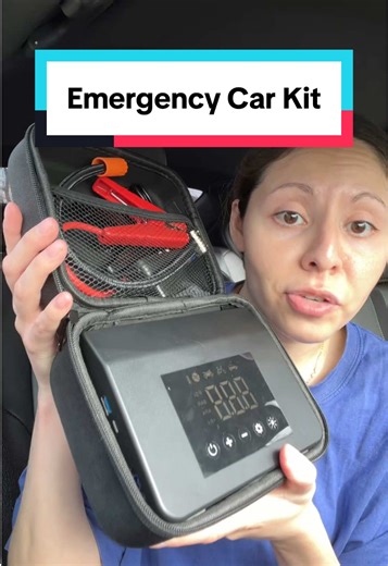 Essential Emergency Car Kit with Jumper Cables