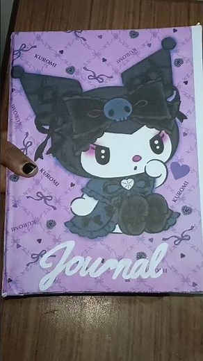 DIY Journal book 💜💜 Journal book making💜💜Kuromi