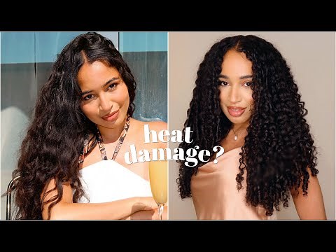 Straight back to Curly? How to Fix Your Hair after Heat!! (without causing more damage!) *Must See*