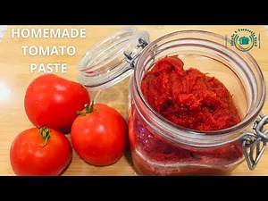FROM PUREE TO PASTE / MAKE HOMEMADE TOMATO PASTE & SEE HOW TO PRESERVE IT / TOMATO PASTE RECIPE.