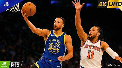 GS vs NY | Golden State Warriors vs New York Knicks - NBA Full Match 4K 60FPS Ultra HD Live