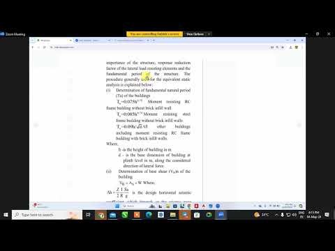 RCC FRAMED STRUCTURE MODEL_STAAD PRO_TAMILCADD_PART - 2