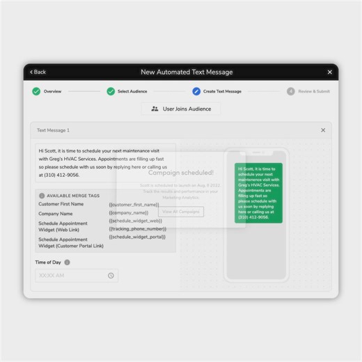 2.5K views | Put efficiency on autopilot for your business with automated texts for recurring services follow-ups. See how it's done https://servicetitan.info/3vT2sya | ServiceTitan | Facebook