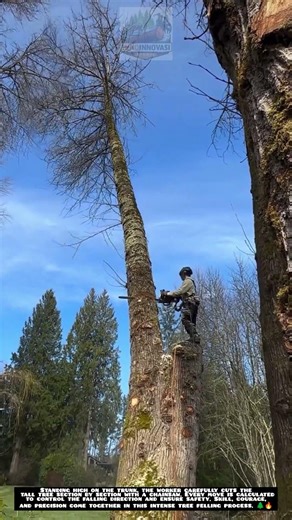Precision Tree Felling from the Top 🌲🔥