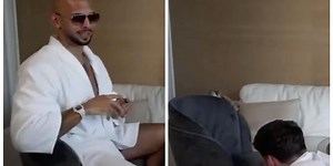 Adin Ross did something incredibly gross to Andrew Tate after chess match