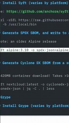 Understand SBOMs? Watch as we generate one