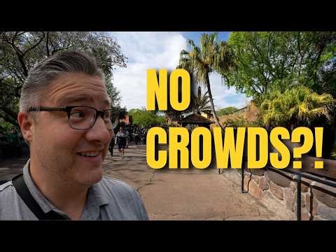 Animal Kingdom During Spring Break… Where Was Everyone?