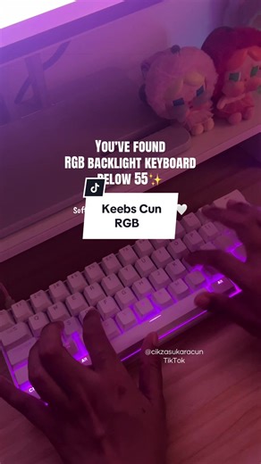 Compact RGB Backlit Keyboard for On-the-Go Use