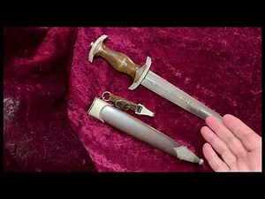WW2 German Dagger - 1933 SA Dagger in Superb Condition. #ww2 #ww2germany #militaria
