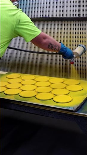 Norglass Painted Tin Lids