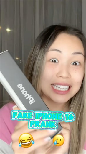 FAKE IPHONE 16 PRANK #shorts #iribabyworld #prank