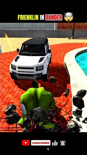 FRIENKLIN IN DAMGER ||#indianbikedriving3d #gta#gameshorts #gta #gta5