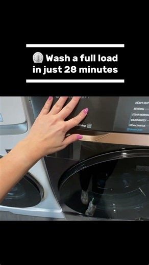 Super Speed Samsung Washer and Dryer - Grand Appliance
