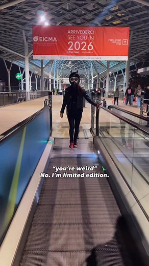 25K views · 251 reactions | Don’t forget to stretch on your way home  This is the only way to stretch after days of walking and running around at EICMA  #biker #bikergirl #bikerchick #stretch #dancer #explore #trend | Bikerballerina Rideandance | Facebook