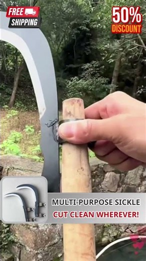 Multi-purpose sickle – Cut clean wherever! - v3