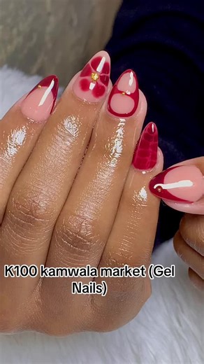 Gel Nails Design Ideas from K100 Kamwala Market