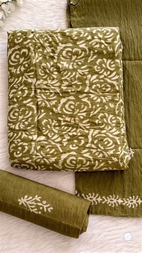 # beautiful batik printed suit # cotton fabric # ❤️❤️