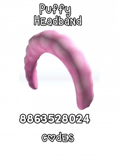 Roblox Headband ID Codes for Berry Avenue