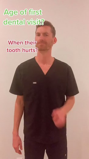 Age of first dental visit? #dentistsoftiktok #learnontiktok #momlife #motherhood #parentingtips #parenting #kidsdentist #motherhoodrising