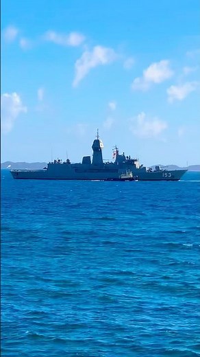 HMAS Stuart (FFH 153) 👍🏼👋🏼🇦🇺🫡 #navy #anzac #airforce #army #proud #armyaustralia
