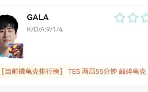 当LNG 2-1 IG，GALA小火龙五杀大逆转后，虎扑现状