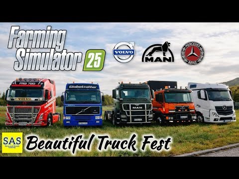 *225* Truckfest UK. Farming Simulator 25 Trucking.